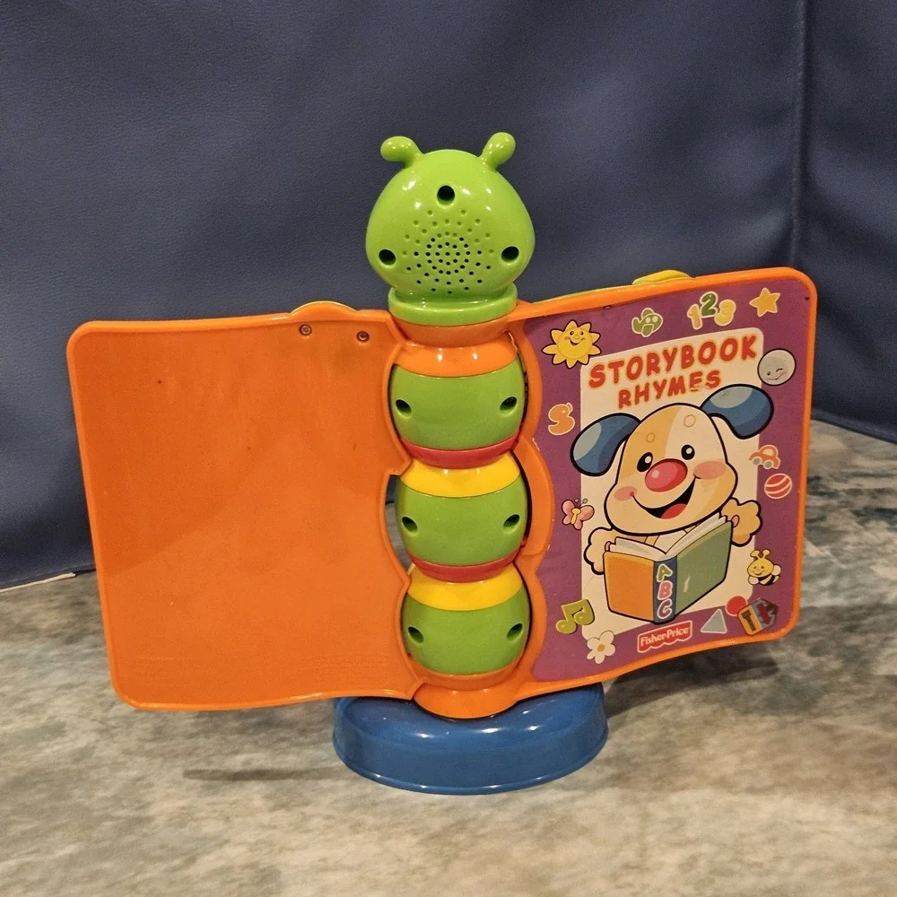 Fisher‎ Price Smart Stages Train + Storybook Rhymes Book Tested Working